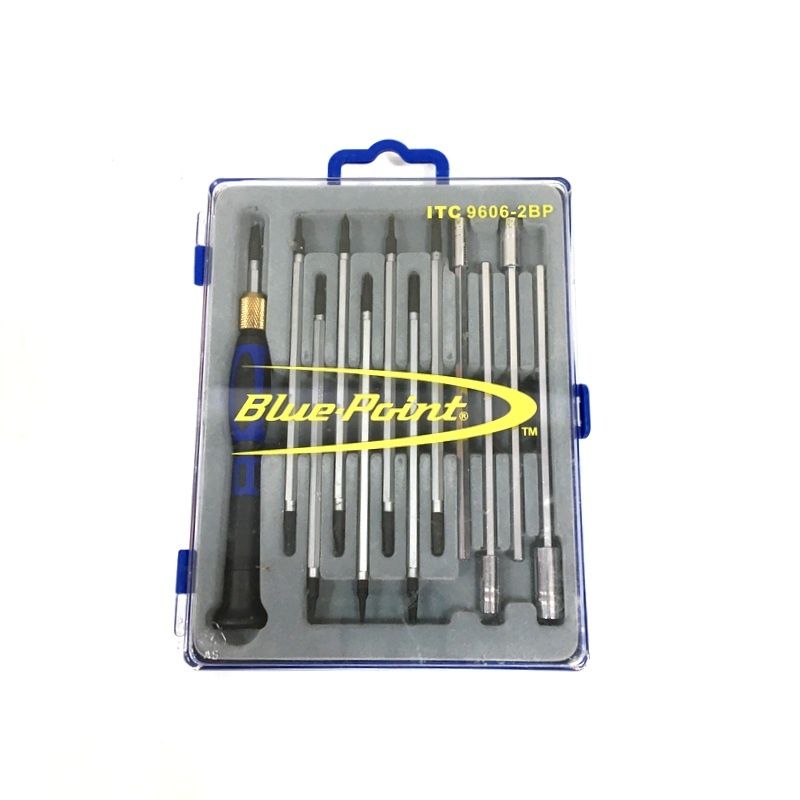 ブルーポイント 20IN PRECISION DRIVER SET ITC-9606-2BP ミニスクリュードライバーセット 12本セット ハンドツール 工具 DIY 大工道具 現場作業 メンテナンス Blue-Point DW2715