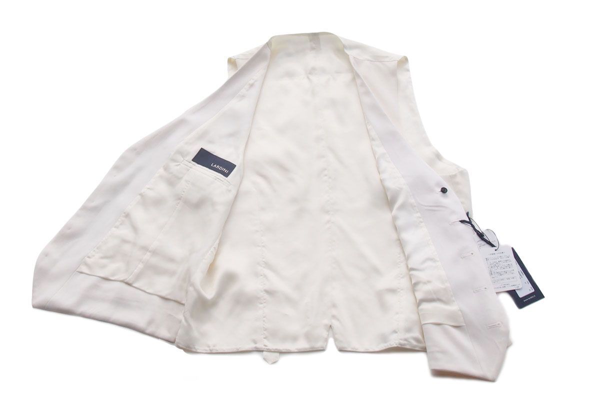 【美品】LARDINI ラルディーニ　ブートニエール ウールベスト　ジレ 2月末限定セール】新品｜未使用｜ラルディーニ｜lardini
