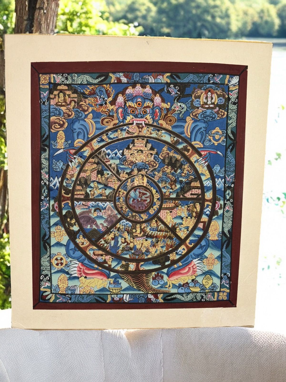 タンカペイント六道輪廻