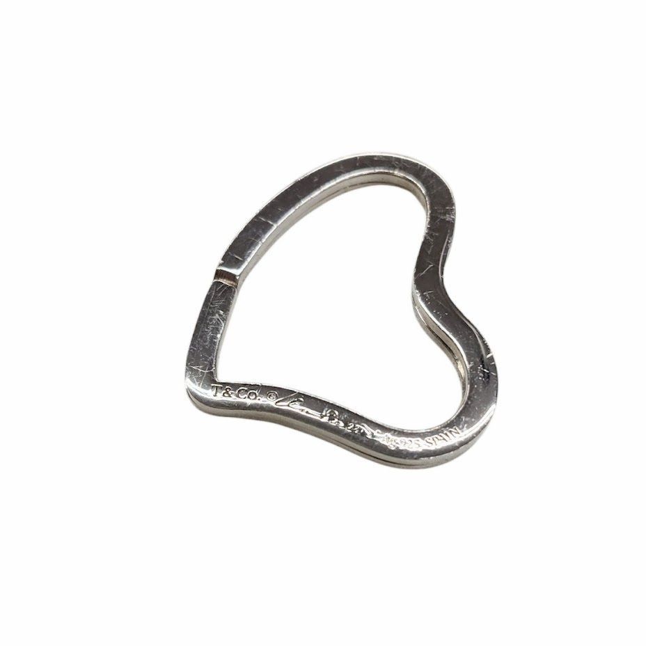 TIFFANY&CO.オープンハートキーリング　チャーム　シルバー 楽天市場】Tiffany.co ティファニー キーリング エルサ