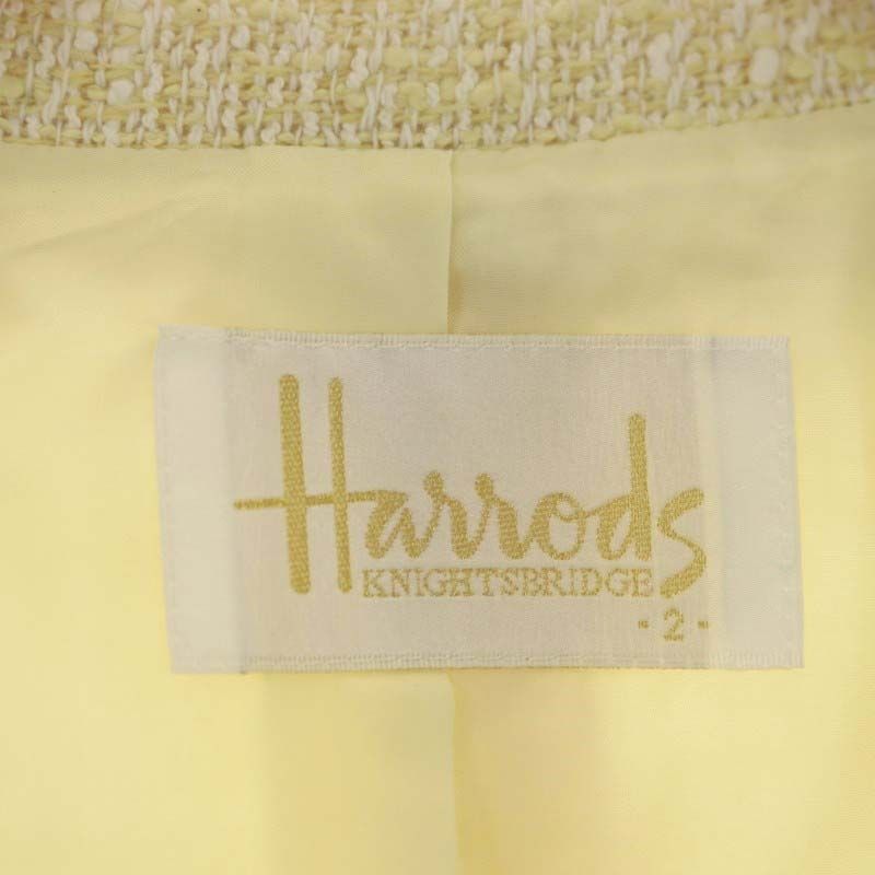 ハロッズ Harrods セットアップ ツイード ジャケット ステン