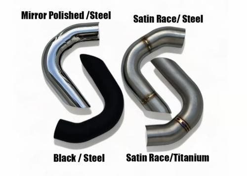 MPRDS 2in1 エキゾースト ヒートシールド サテンチタニウム 2018~24年ソフテイルモデルで MPRDS 2in1 エキゾーストシステム装着車 但しFLFB|S FXBR|S FXDRSは除く