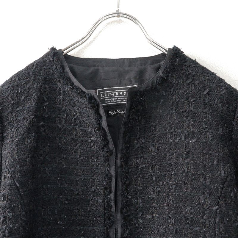 美品 ベルメゾン style note スタイルノート LINTON リントンツイード