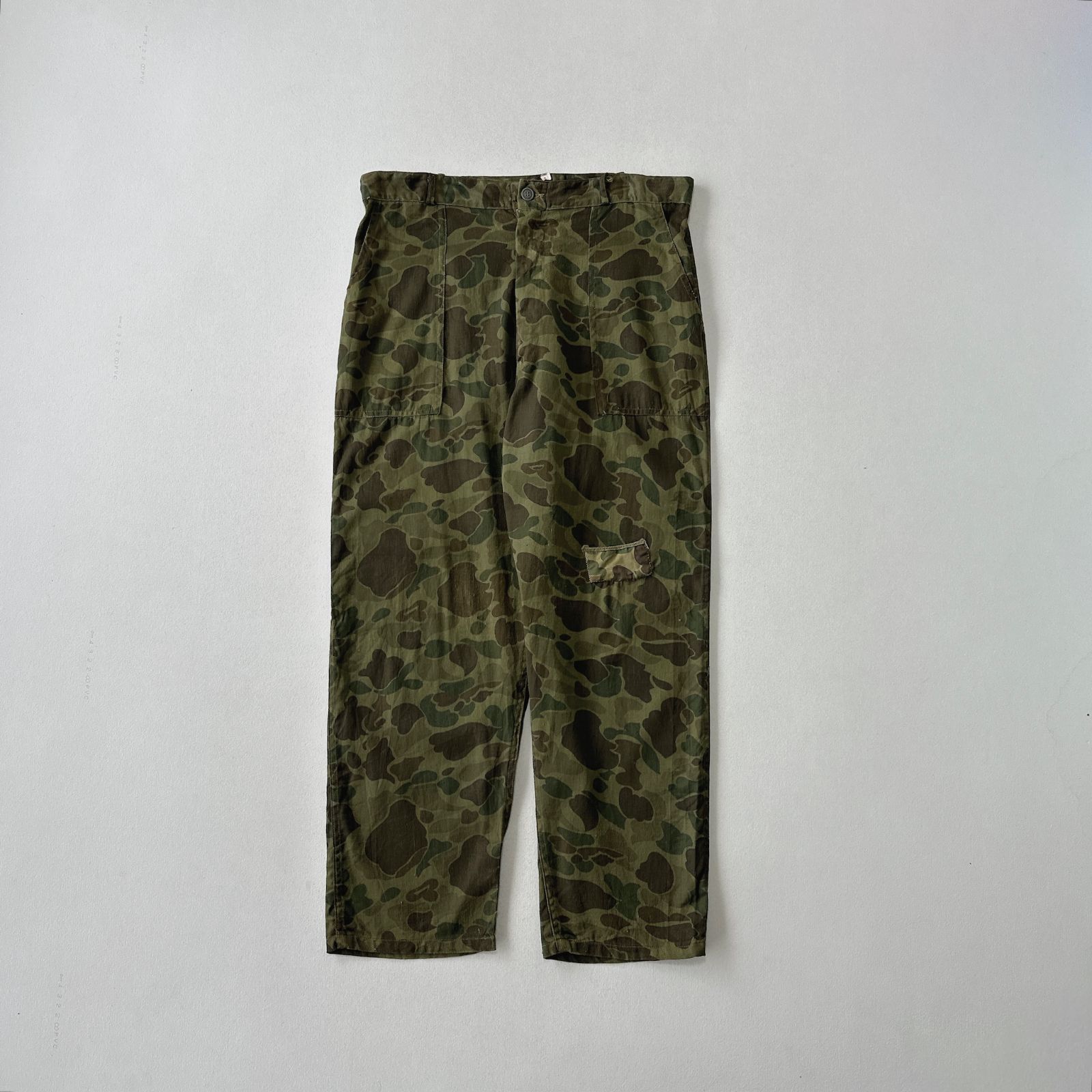 1960s~US ARMY ダックハンターカモ 　フロッグスキン　ベイカーパンツ 60s~ 