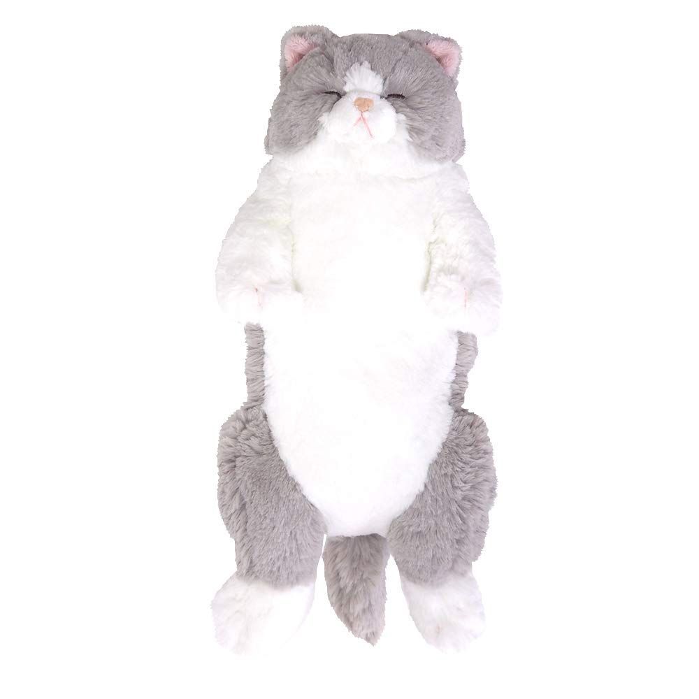 P-6462 ひざねこ すやすやぬいぐるみ サンレモン GY