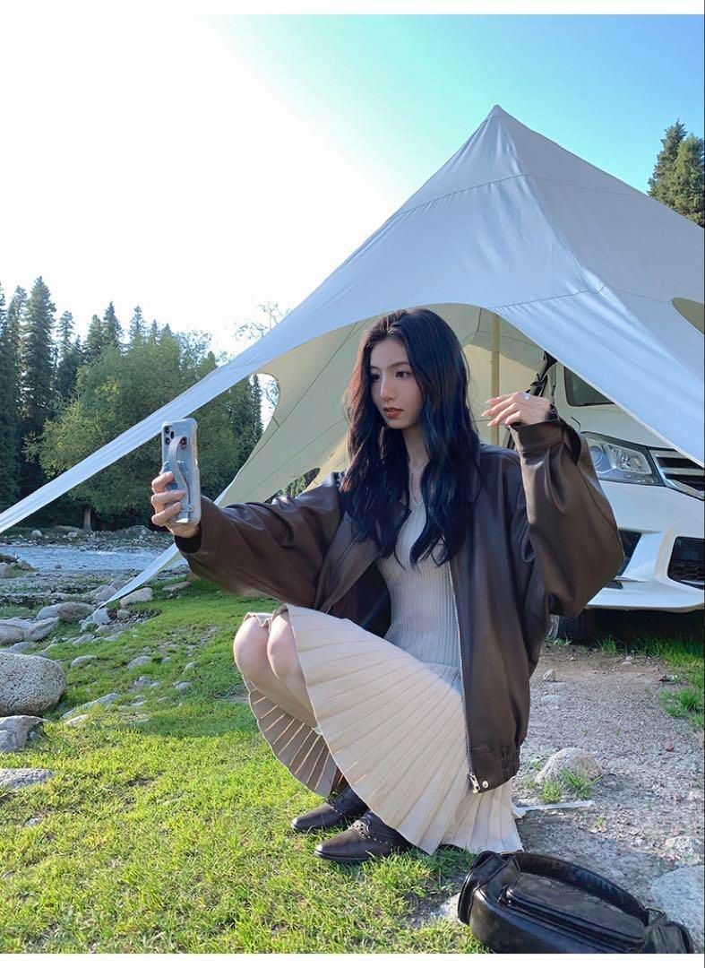 春お出かけデートに最適高見えデザイン