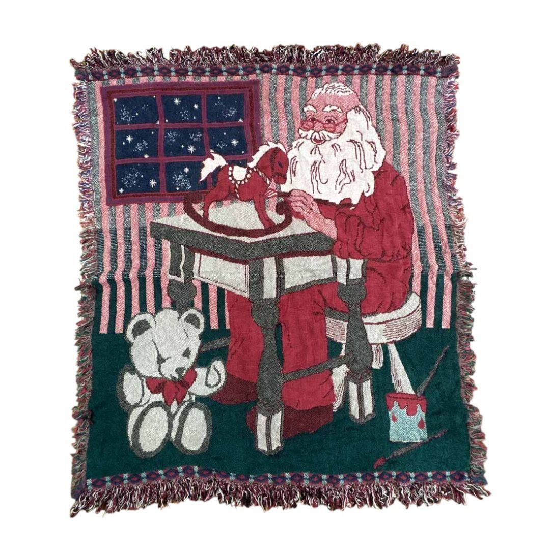 vintageラグ カーペット サンタ テディベア クリスマス 2114 vintageラグ カーペット サンタ テディベア クリスマス 2114 - メルカリ