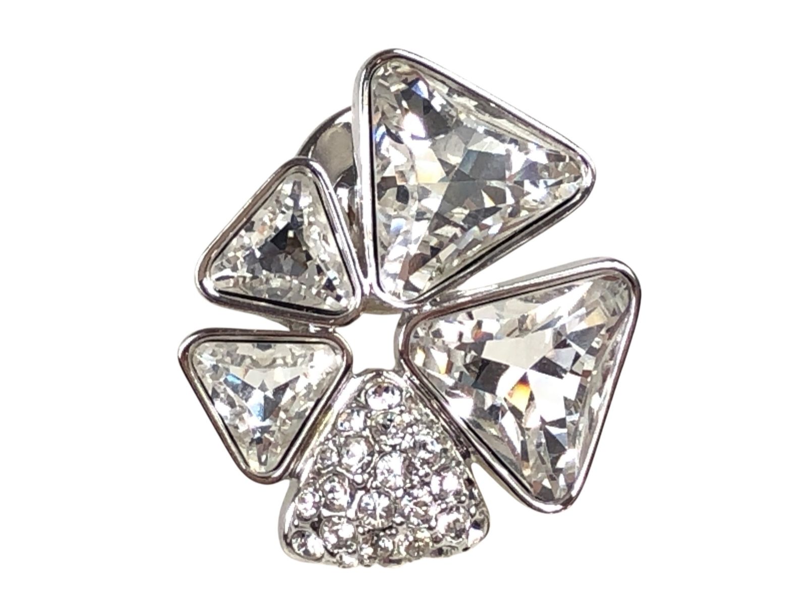 美品 ■ スワロフスキー Swarovski ■ クリスタル ブローチ ■ 高級 SWAROVSKI スワロフスキー ブドウ ブローチ クリスタル/金属製