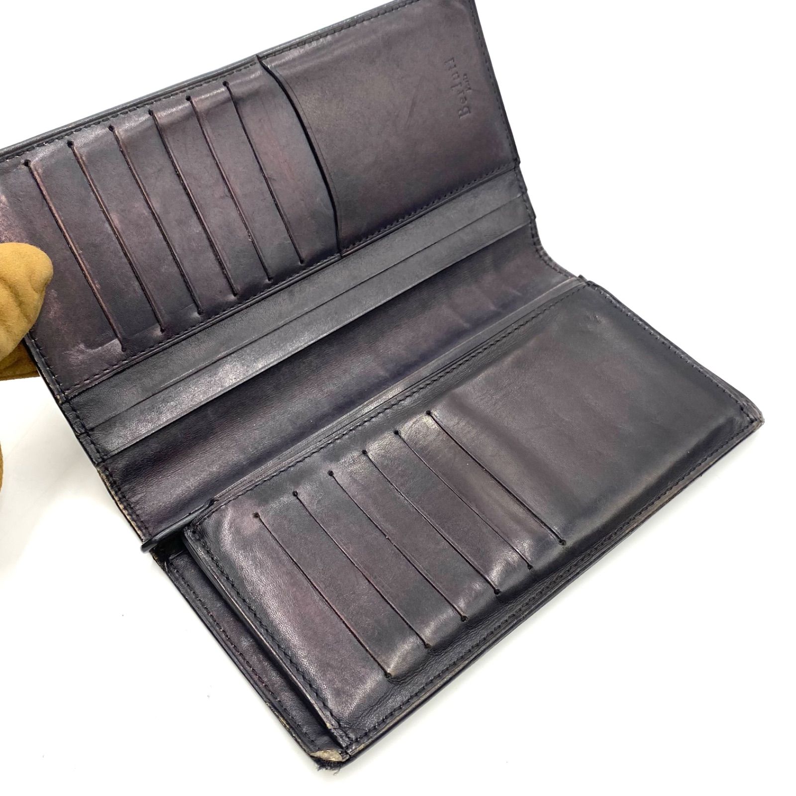 財布 レザー ベルルッティ カリグラフィ Berluti BERLUTI 革 サンタル