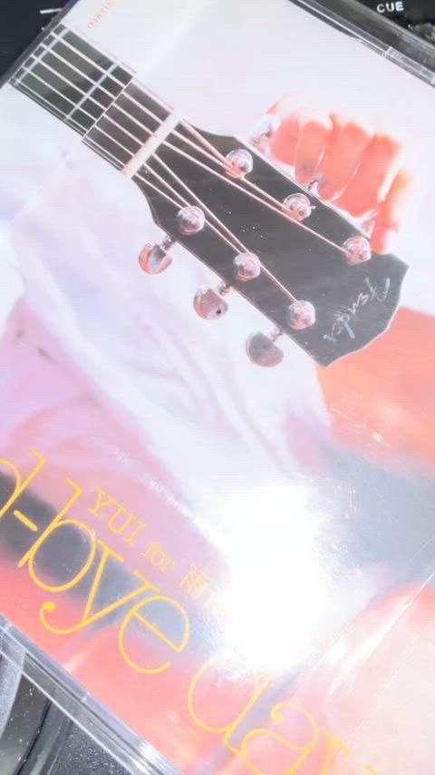 ユイ Goodbye ハッピーライン CD YUI It's happy line ポスター 結