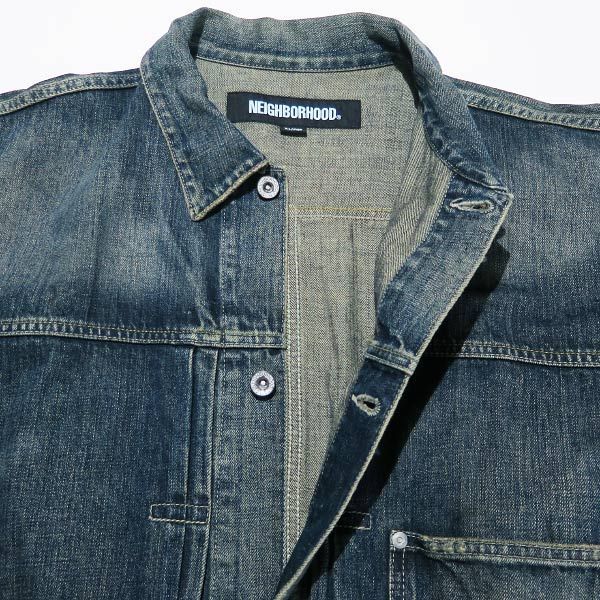 NEIGHBORHOOD ネイバーフッド 23AW SAVAGE DENIM TYPE-1 JACKET