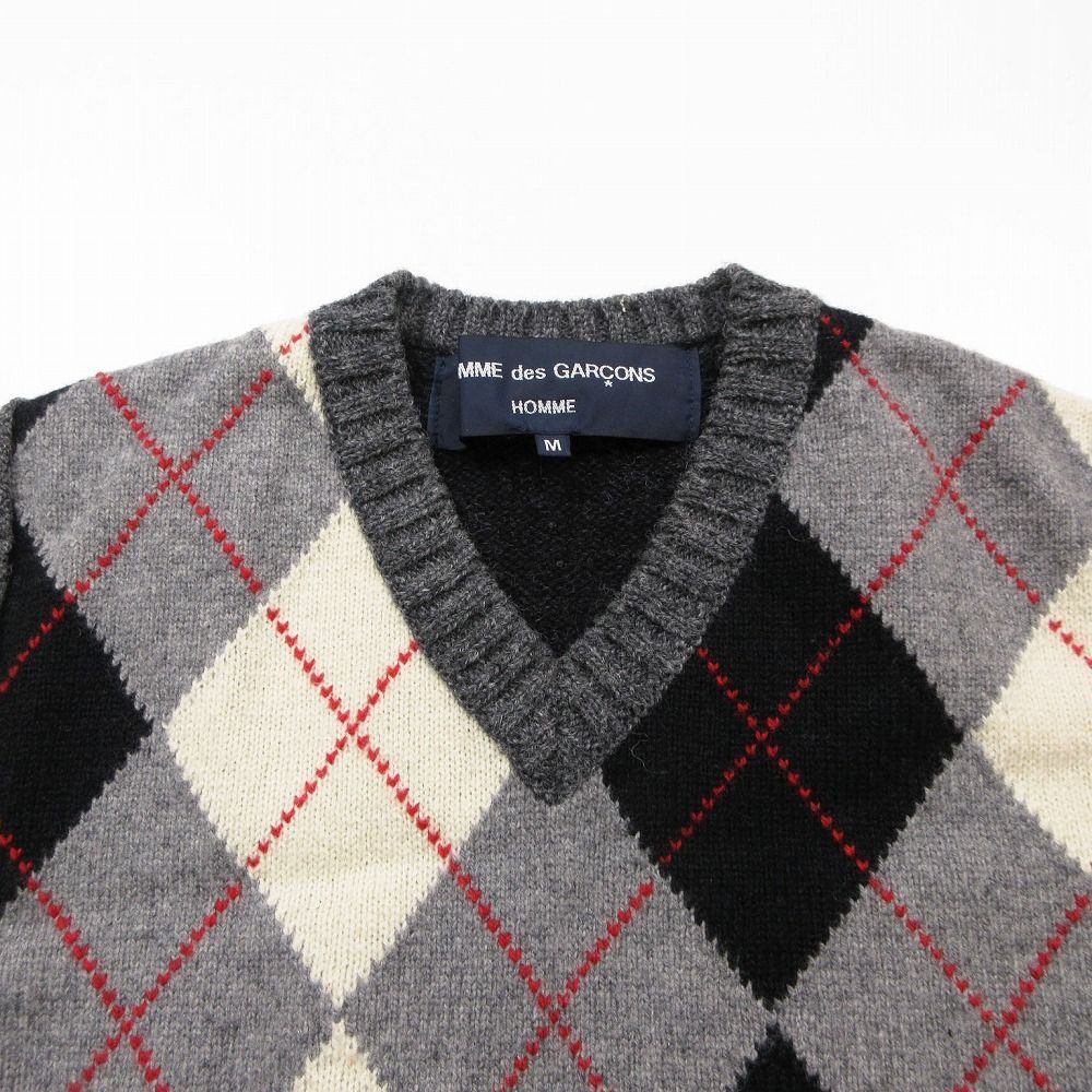 コムデギャルソン オム COMME des GARCONS HOMME アーガイル