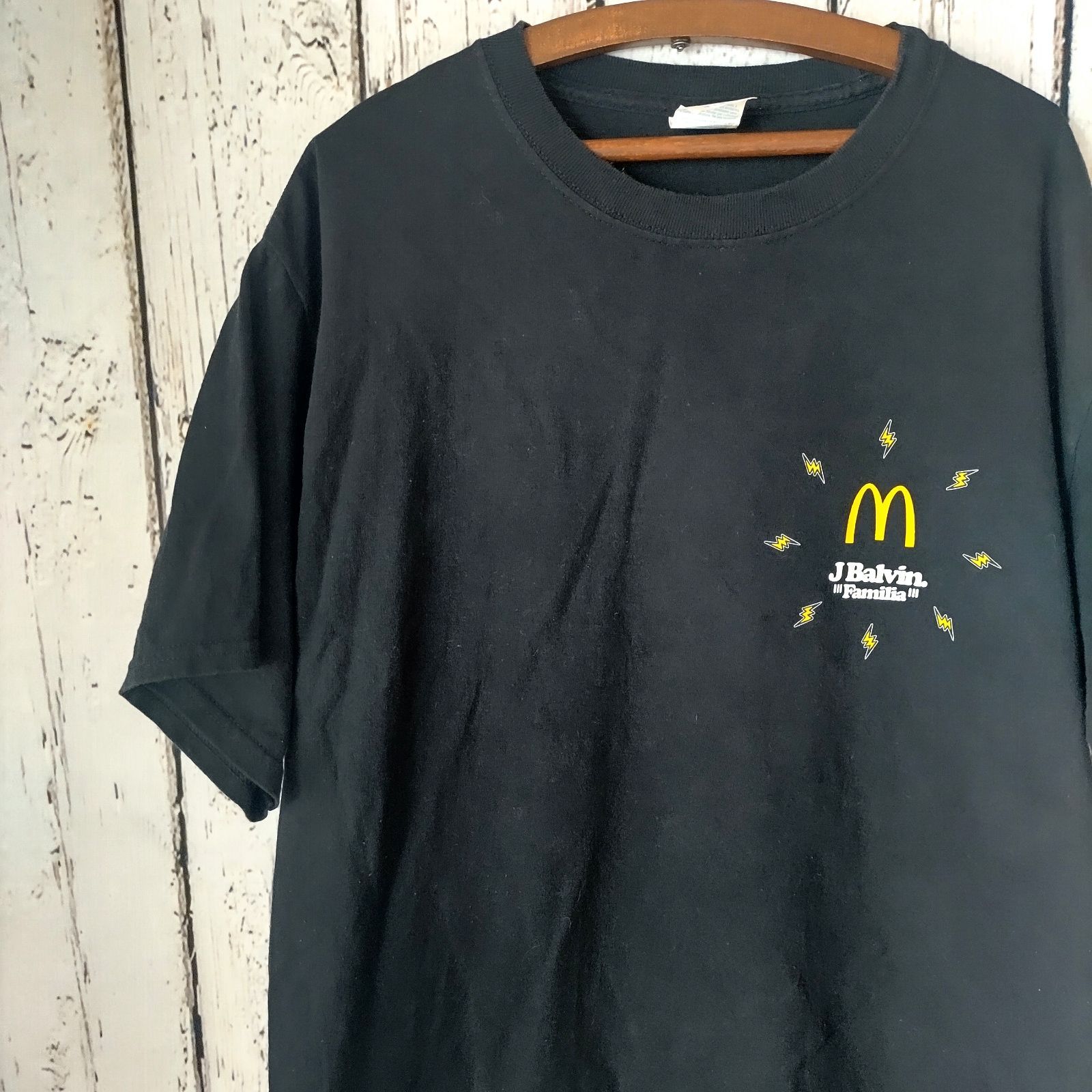 マクドナルド マック 企業Tシャツ ロゴ ワンポイント - メルカリ