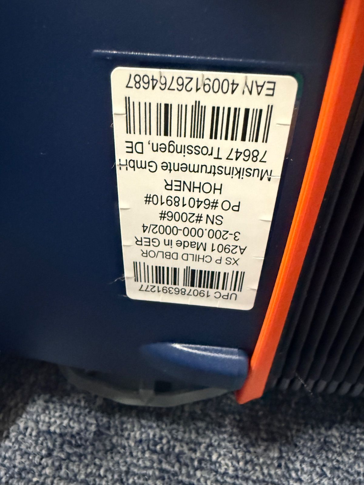 アコーディオン ケース付