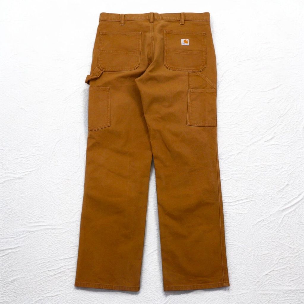 carhartt ユーティリティ ワークパンツ ペインターパンツ L ベージュ ダック地 RELAXED FIT BN 3279-M