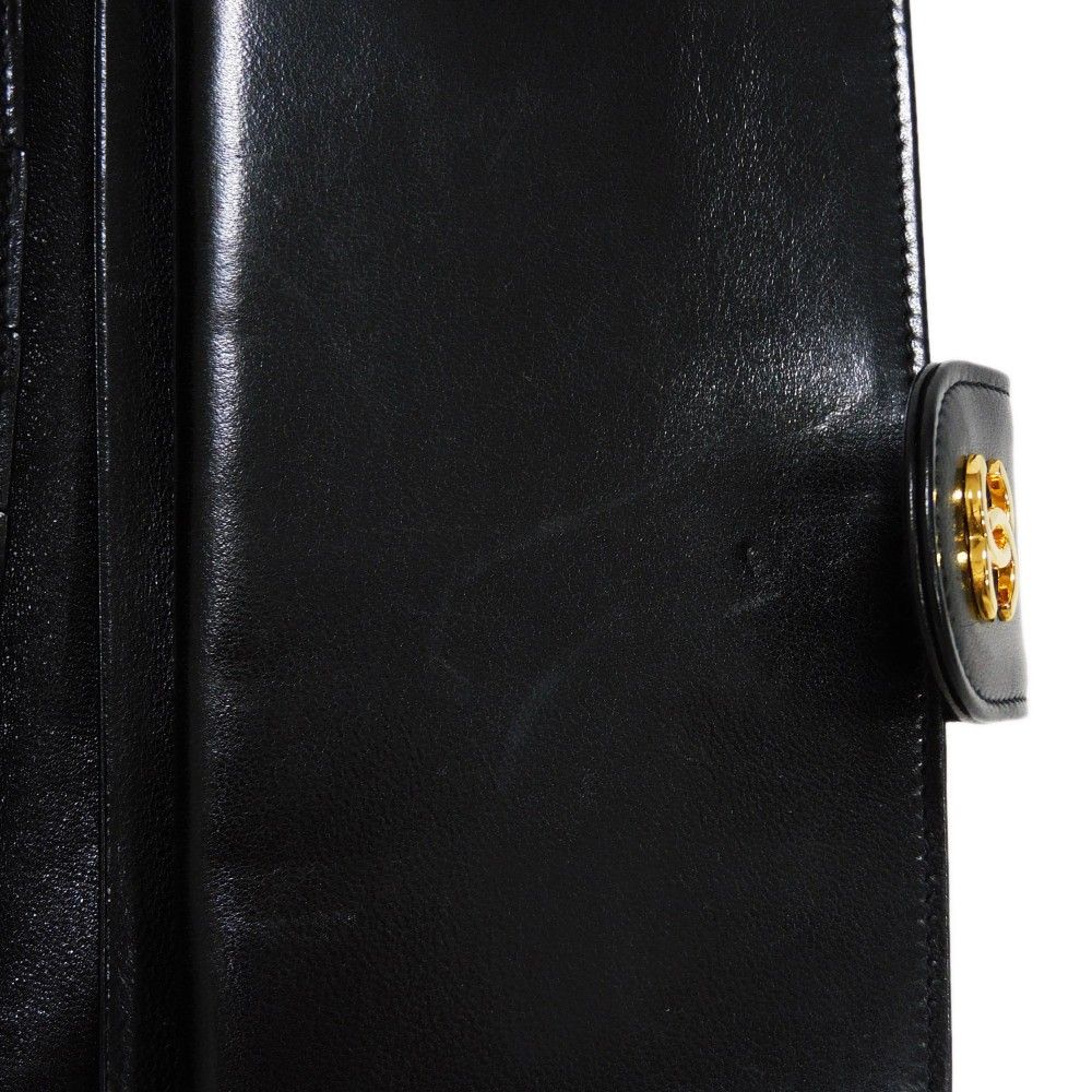 CHANEL シャネル ビコローレ ロング フラップ ウォレット ココマーク