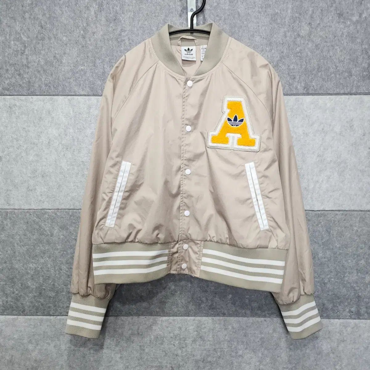 adidas アディダス オリジナル レディース バーシティ ブルゾン ジャケット サイズ L