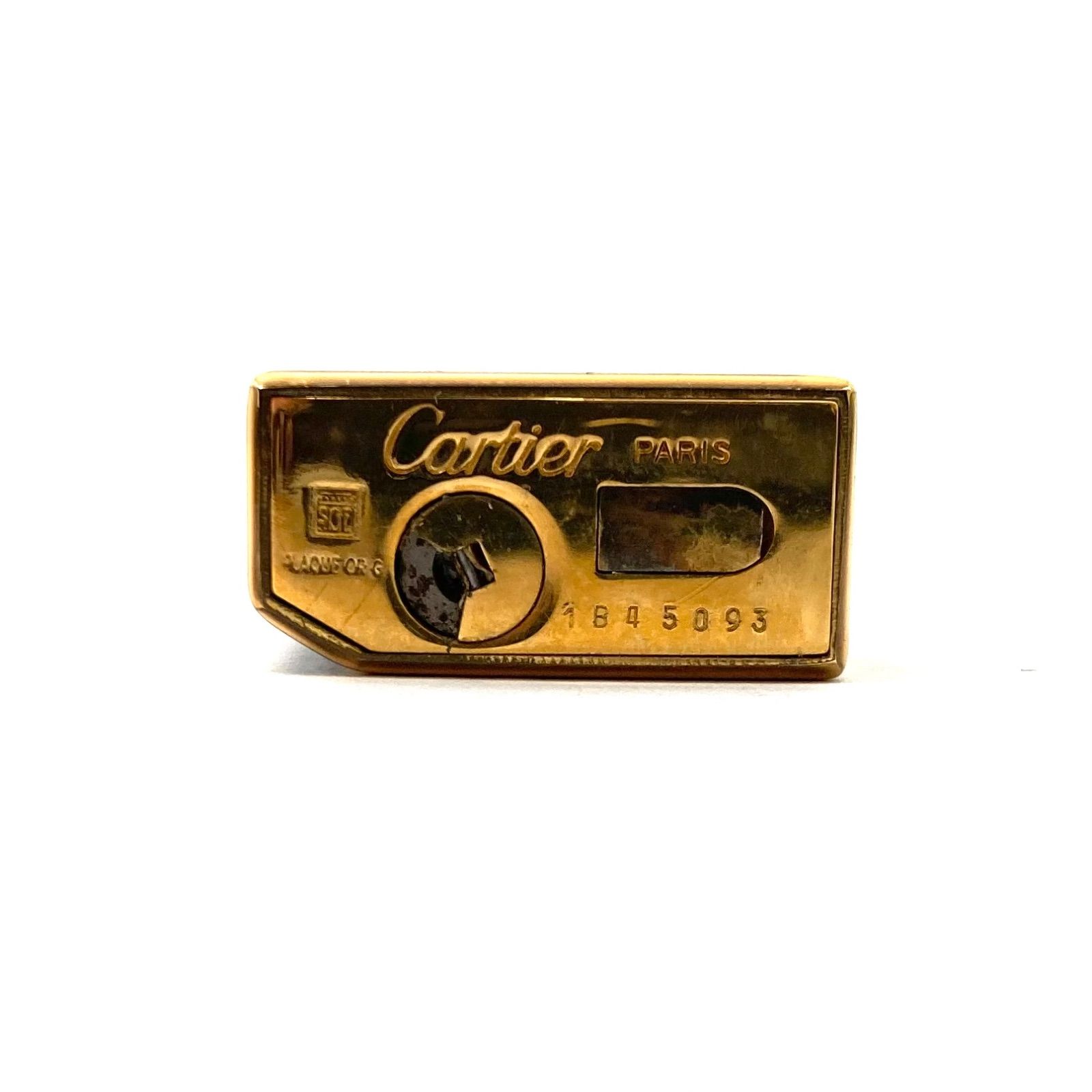 カルティエライターヴィンテ―ジ 黒ゴールド 五角形 ペンタゴン Cartier】カルティエ ライター ヴィンテージ 五角形 ペンタゴン