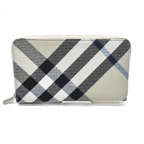 バーバリー BURBERRY 8087323 ラージ チェック ジップウォレット 長財布 2つ折り財布 ユニセックス