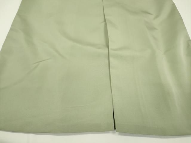 柳鼠色 洗える着物