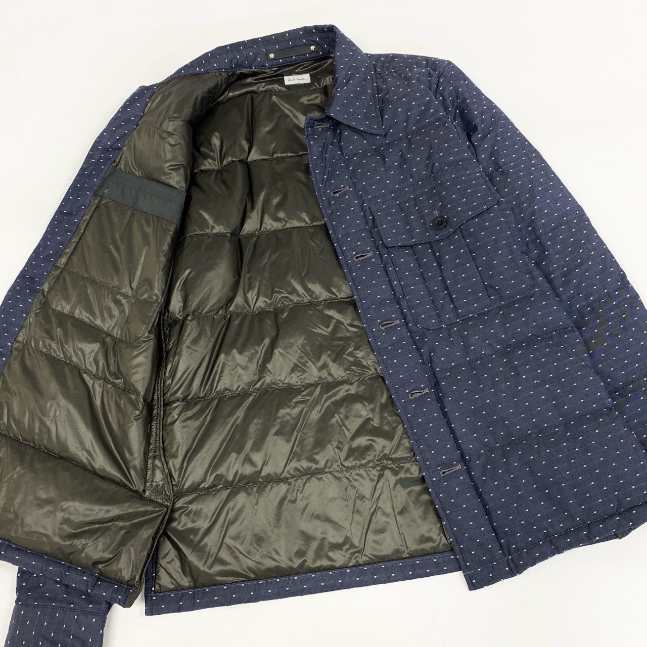 Paul Smith ターコイズ ダウンジャケット Paul Smith - PS Paul Smith ミリタリーダウンコート ブラック M