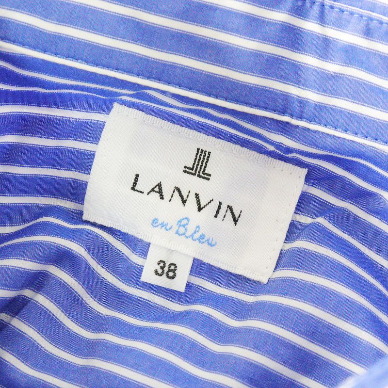 ランバンオンブルー LANVIN en Bleu 3286609 バックリボンシャツ