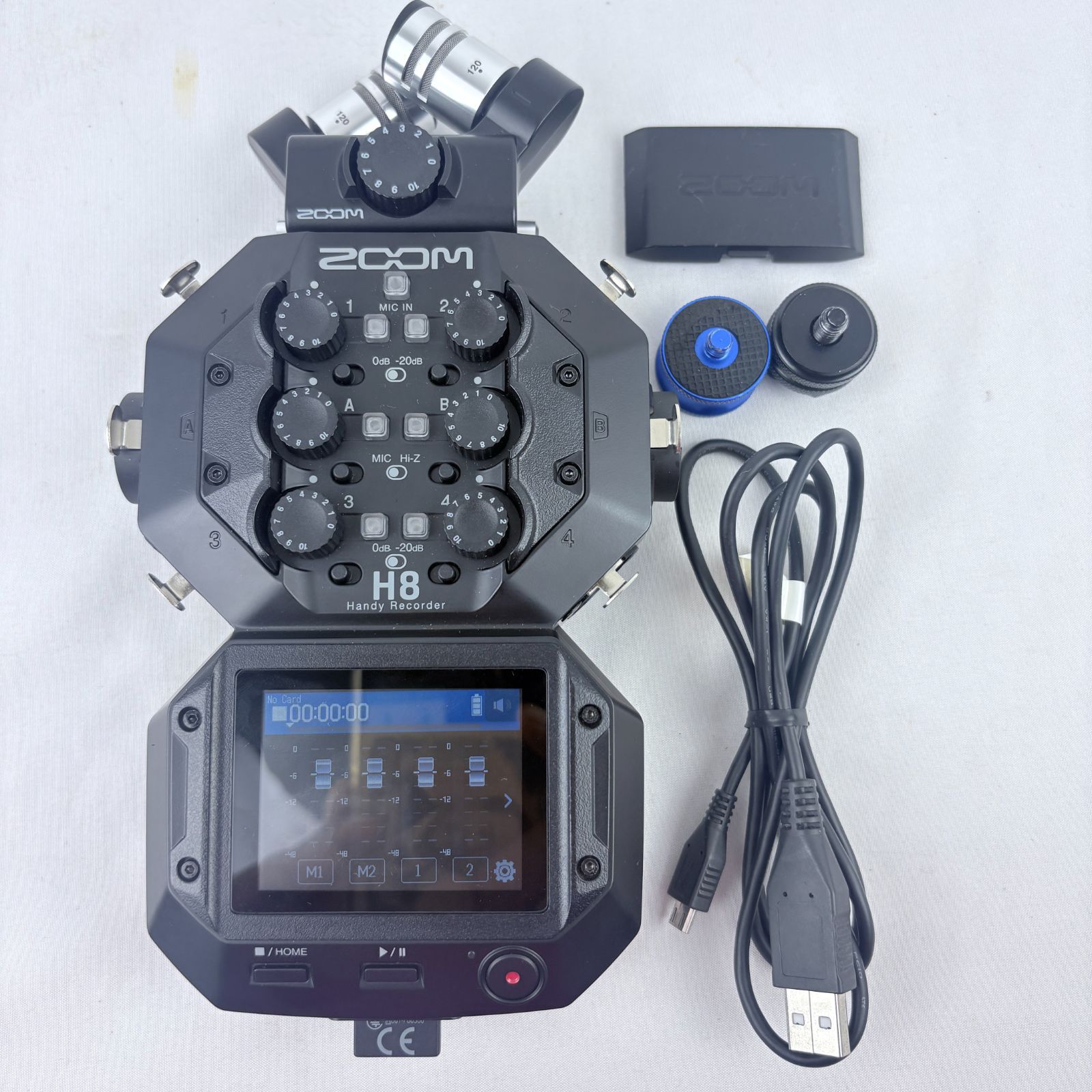ZOOM H8 Handy Recorder レコーダー ８チャンネル 本体 動作品