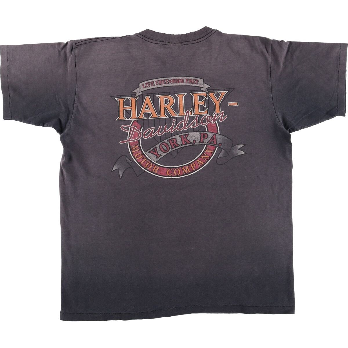 古着 90年代 ハーレーダビッドソン Harley-Davidson 鷲柄 イーグル柄 