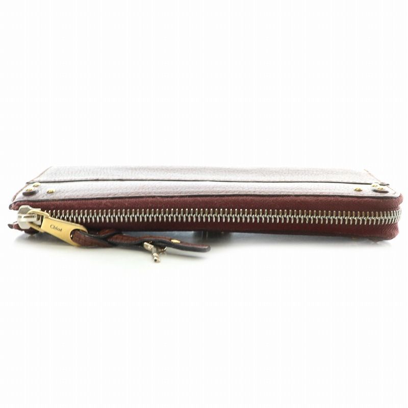 クロエ CHLOE パディントン 長財布 レザー カデナ L字ファスナー