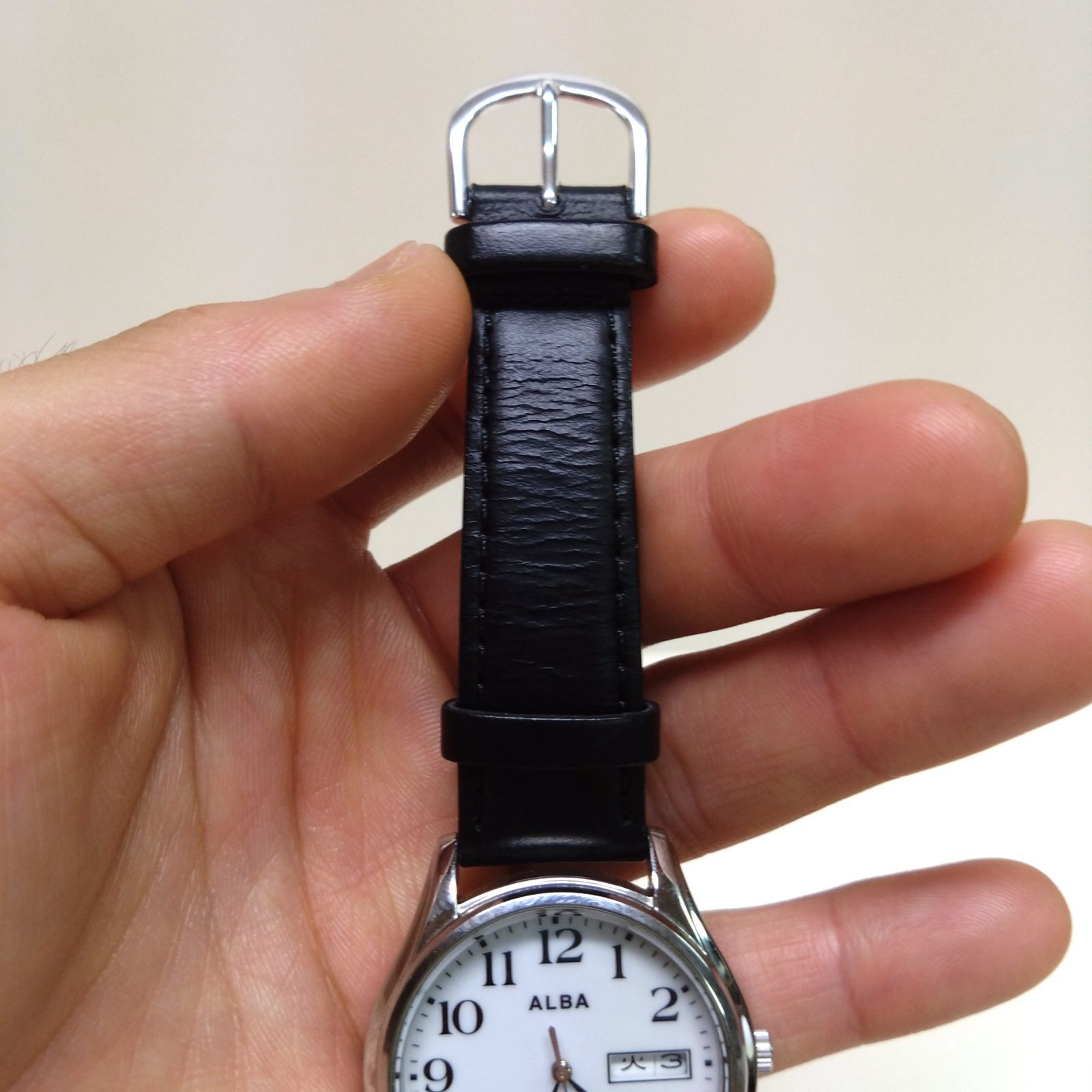 711 SEIKO セイコー ALBA アルバ メンズ 腕時計 V158-0AX0 アナログ バンド ソーラー