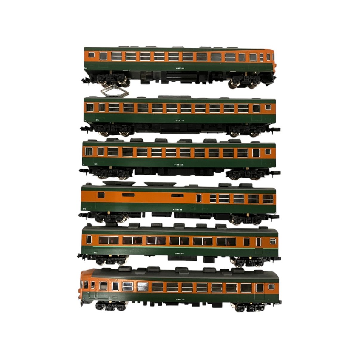 KATO 10-319 153系 直流急行形電車 低運転台 6両セットNゲージ