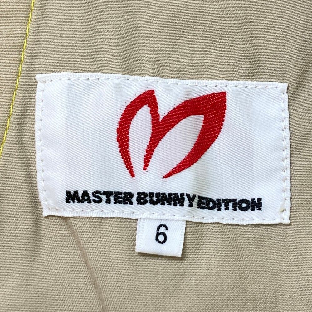 サイズ：6 MASTER BUNNY EDITION マスターバニーエディション 10周年 ハーフパンツ  イエロー系 [240101414109] ゴルフウェア メンズ ストスト サイズ：6 MASTER BUNNY EDITION マスターバニーエディション 10