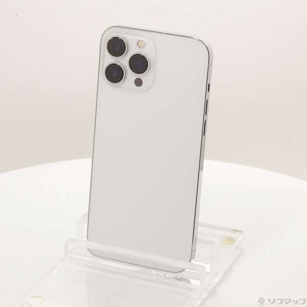 中古品〕 iPhone13 Pro Max 128GB シルバー MLJ53J／A SIMフリー
