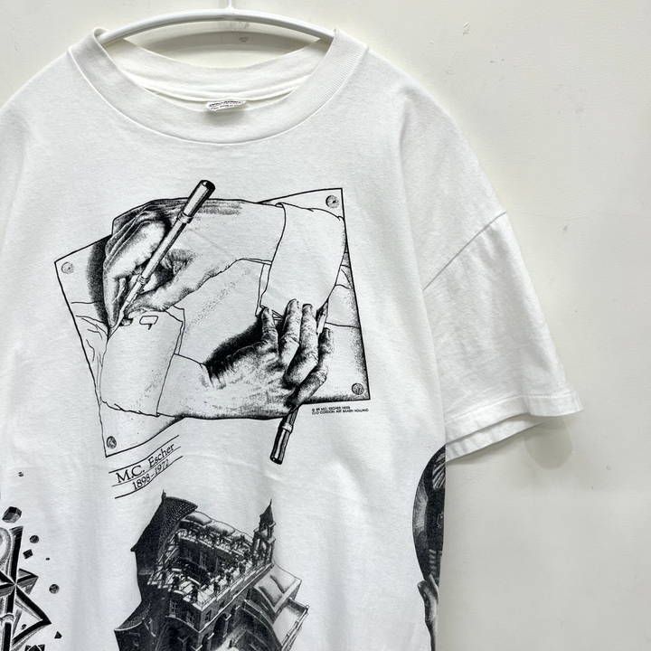 80s M.C.ESCHER マウリッツ エッシャー だまし絵 アート ビンテージ