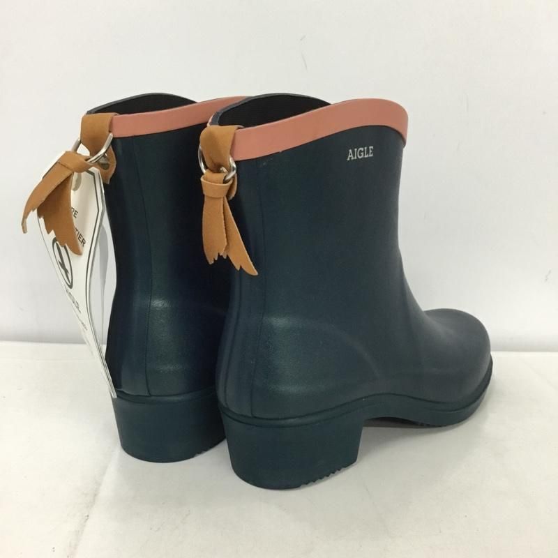 AIGLE エーグル 長靴、レインシューズ ZZF8404 ラバーミドルブーツ MS