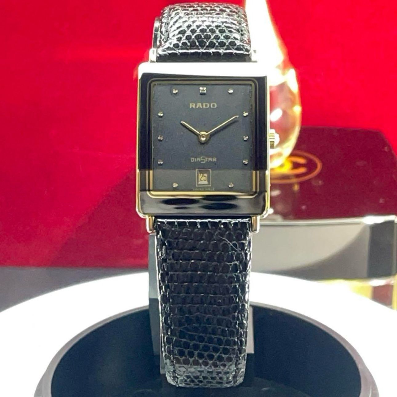 90s 最高級 RADO DIASTAR クォーツ 電池交換済 スイス製 腕時計