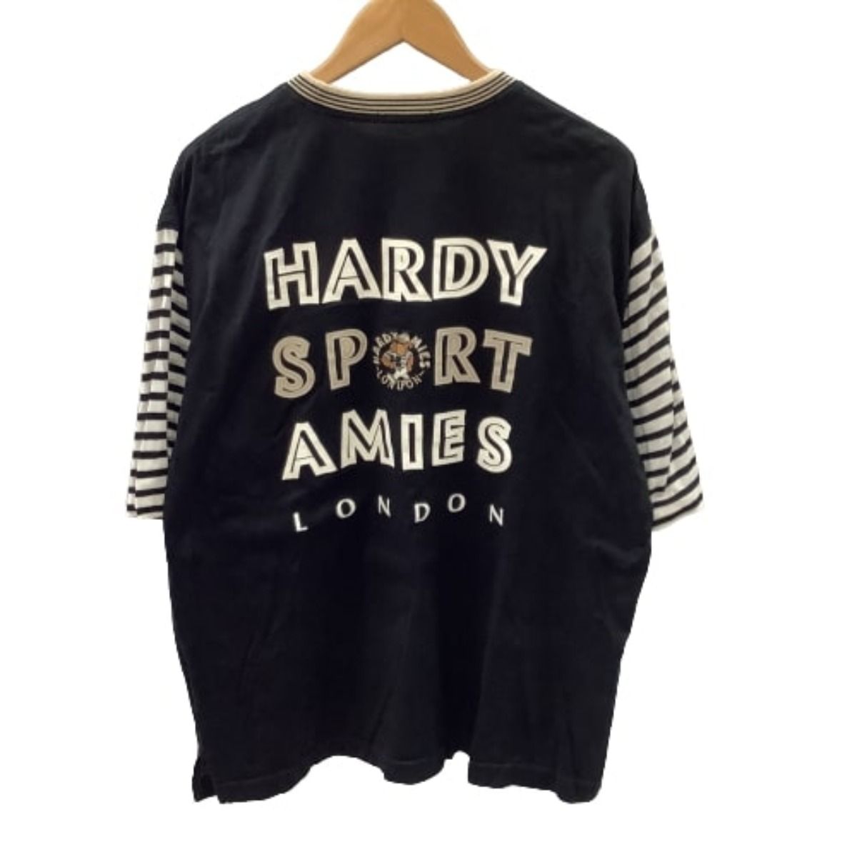 ♪♪HARDY AMIES ハーディエイミス メンズ Tシャツ SIZE M ブラック