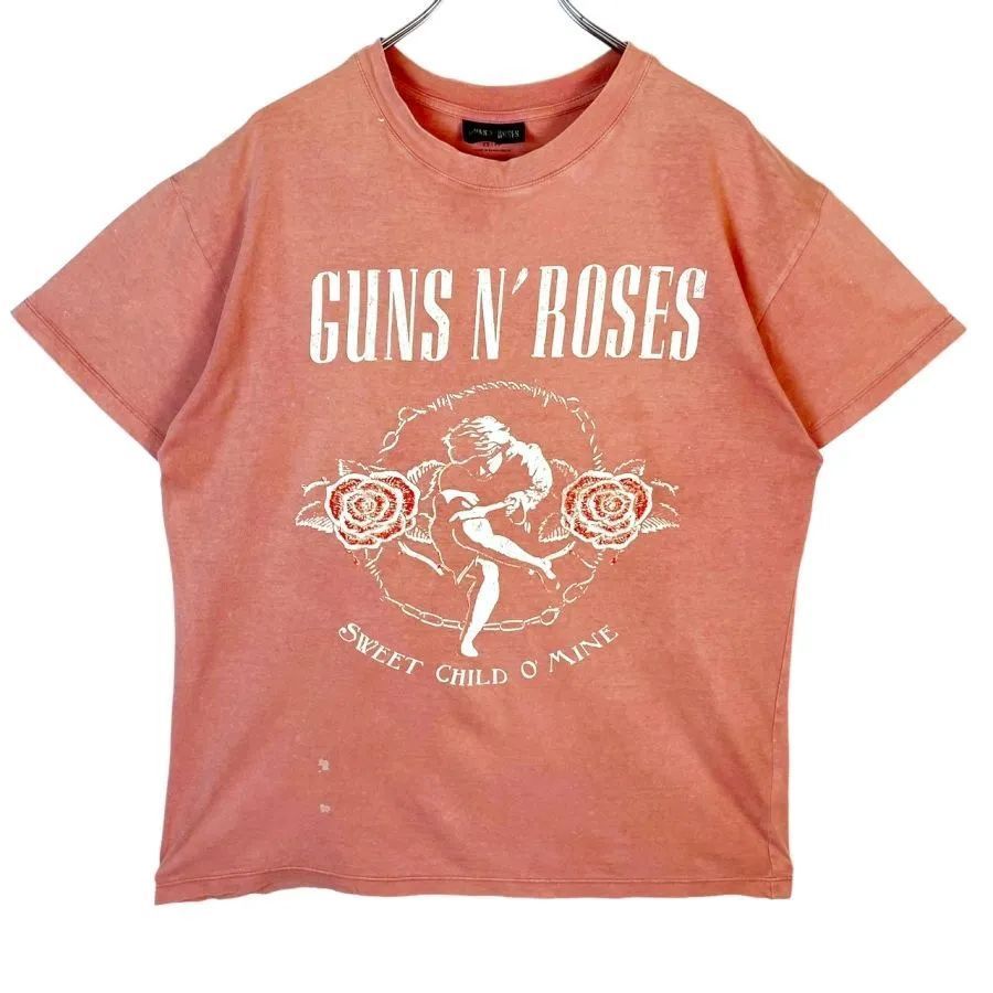 N*o様 GUNS N' ROSES Tシャツ バンドT ヴィンテージ　アメリカ 80sンテージUSA製GUNS&ROSESガンズ&ローゼス ロックバンドT