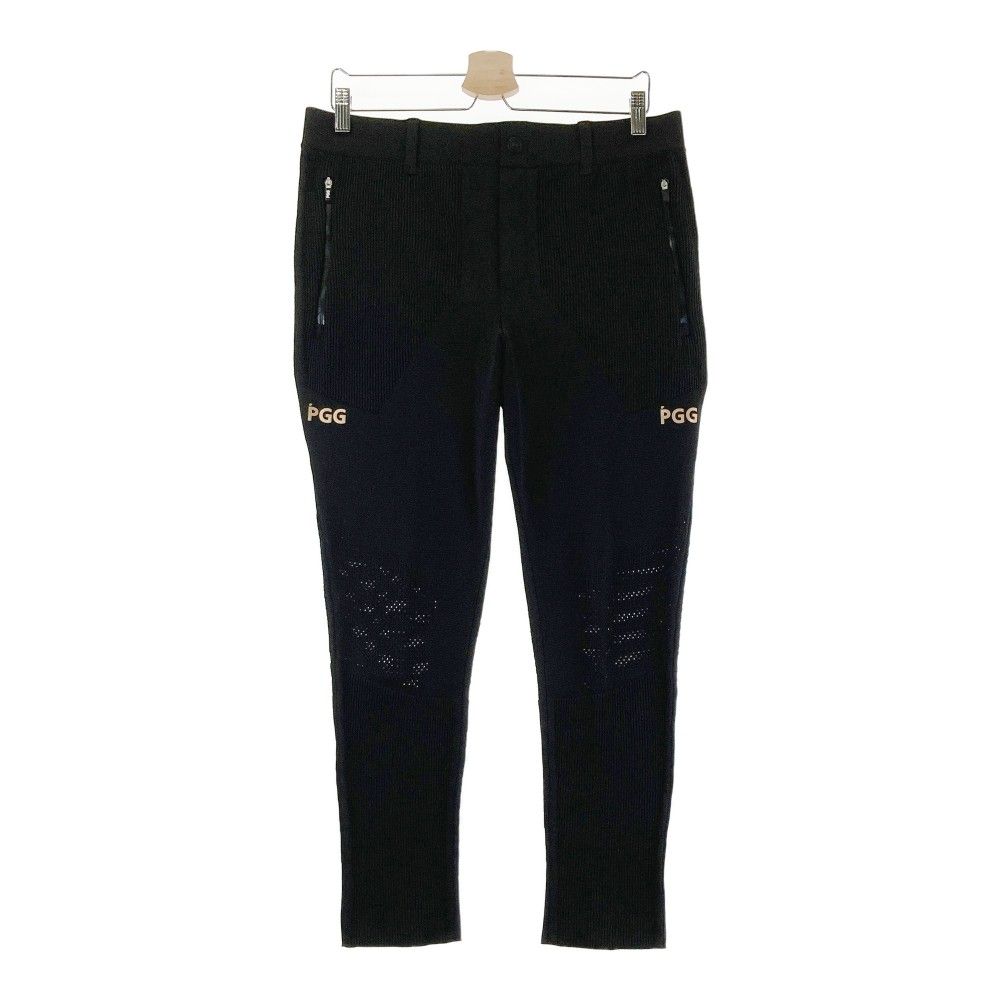 PEARLY GATES パーリーゲイツPGG 切替ゴルフパンツメンズ黒