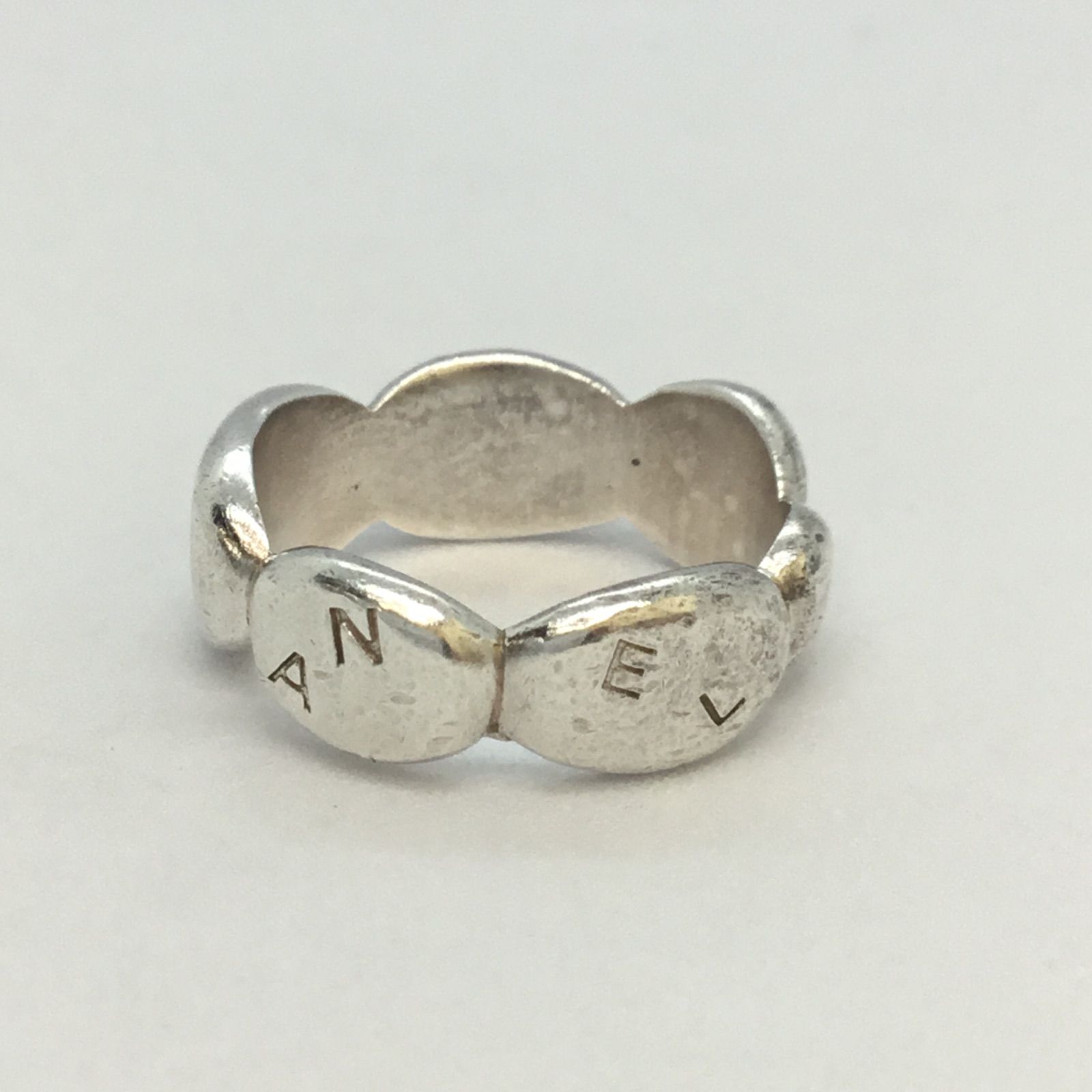 CHANEL シャネル ／ カメリアロゴ リング ／ シャネルリング