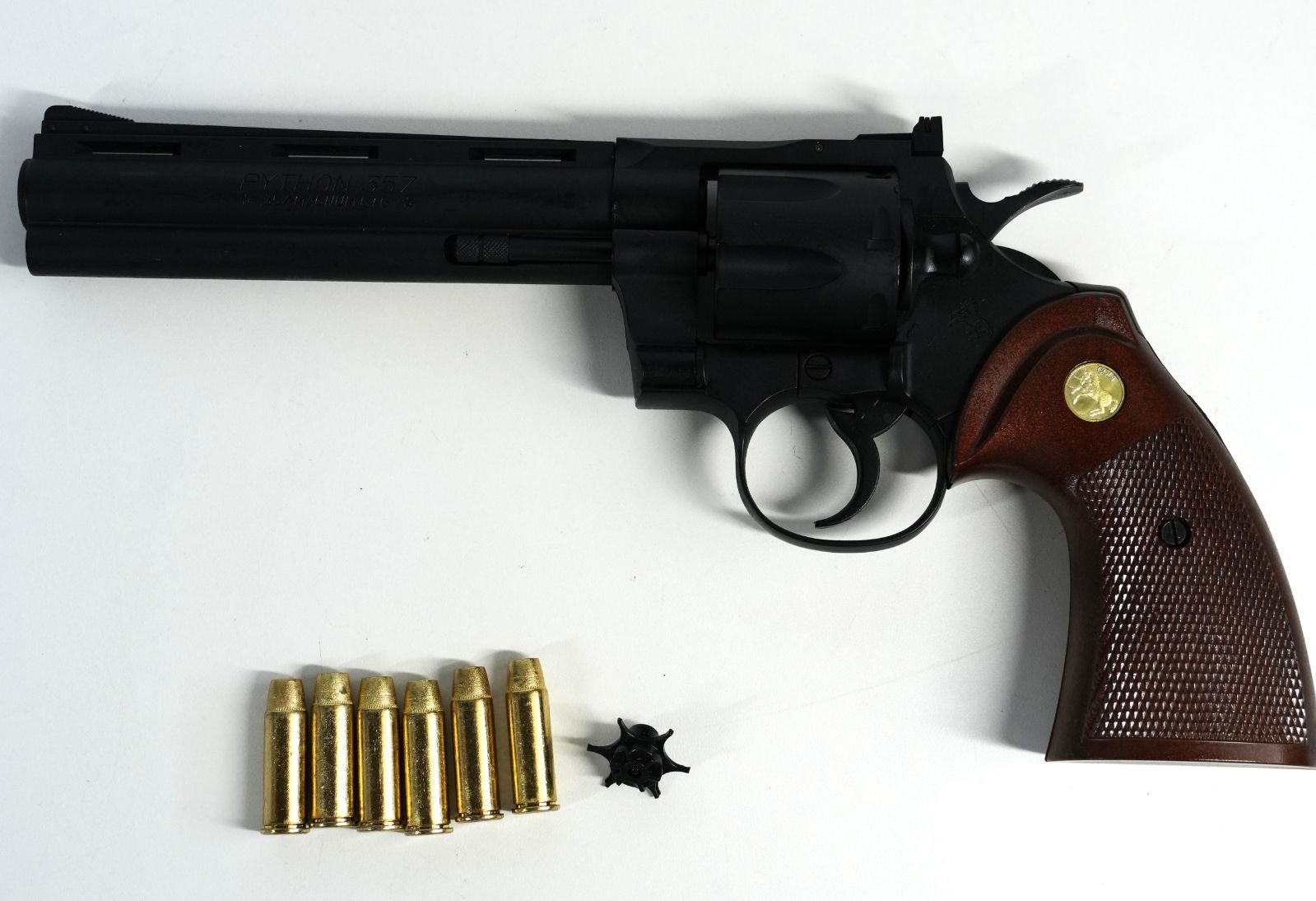 [IM] マルイ　コルトパイソン 357 マグナム 6インチ ” R‐model ” スチールフィニッシュ