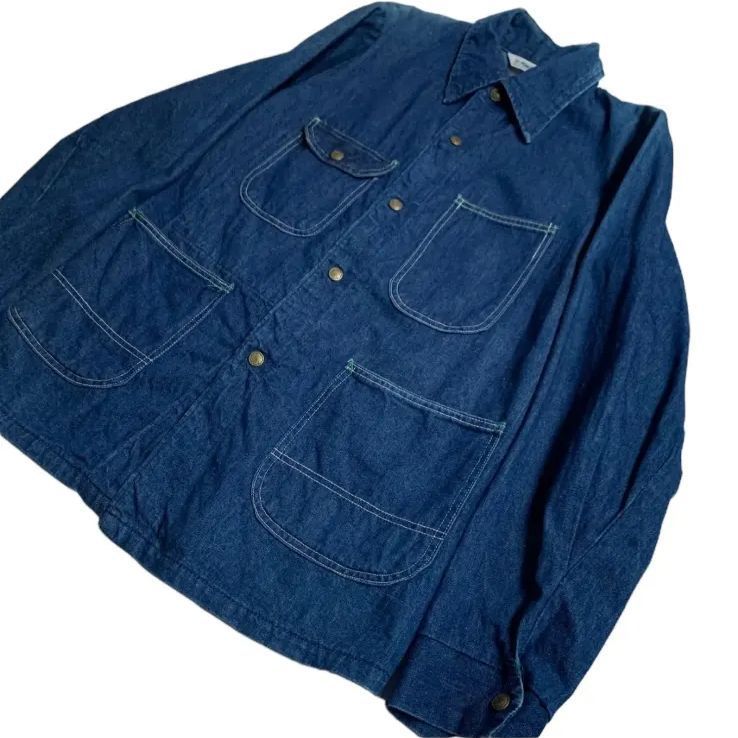 70's KEY IMPERIAL Denim Coverall キー カバーオール ワークジャケット チョアジャケット