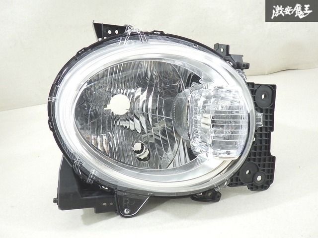 【レンズ割れ無し!!】 スズキ 純正 MX91S ワゴンR スマイル ハロゲン ヘッドライト ヘッドランプ 片側のみ STANLEY W6072 棚10-2