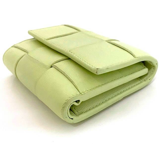 ★良品★BOTTEGA VENETA 三つ折り財布 ライムグリーン 楽天市場】【送料無料】 ボッテガヴェネタ 三つ折り 財布 ライム