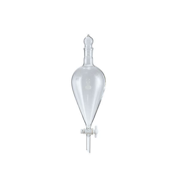 分液ロート スキーブ形 PTFEコック付 1L 031240-1000