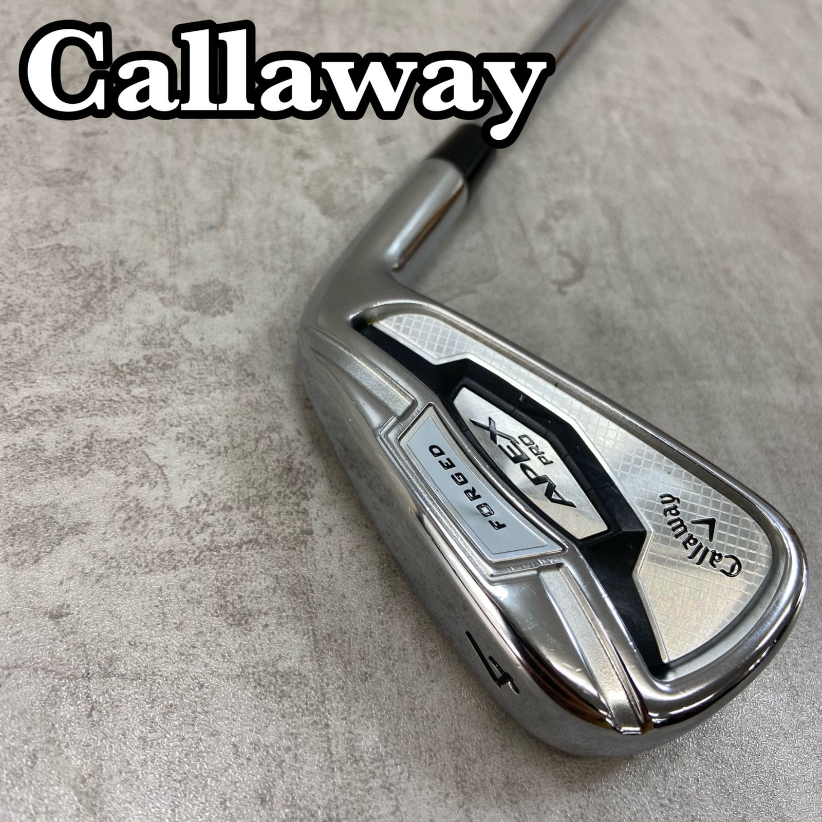 キャロウェイ エーペックス プロ 2016年 メンズゴルフ アイアン 4番 S200 右利き用 ロング Callaway APEX PRO