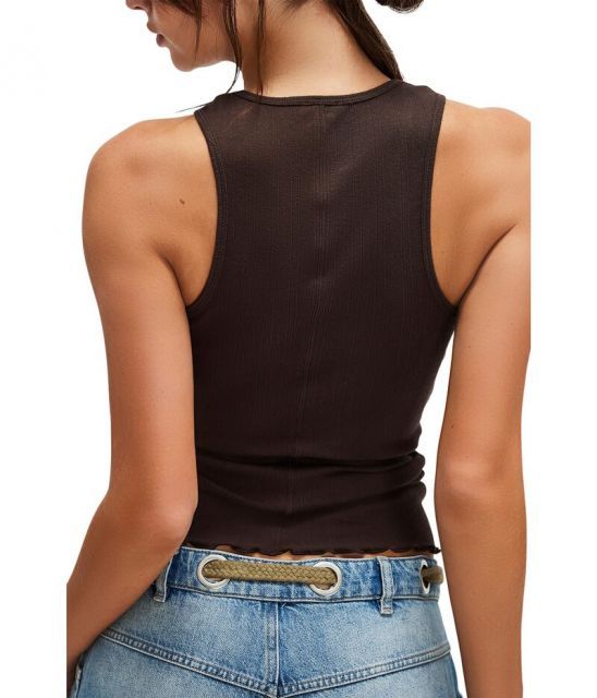 フリーピープル Free People Fresh In Love Tank レディース シャツ トップス Brown 送料無料】 フリーピープル レディース シャツ トップス Fresh