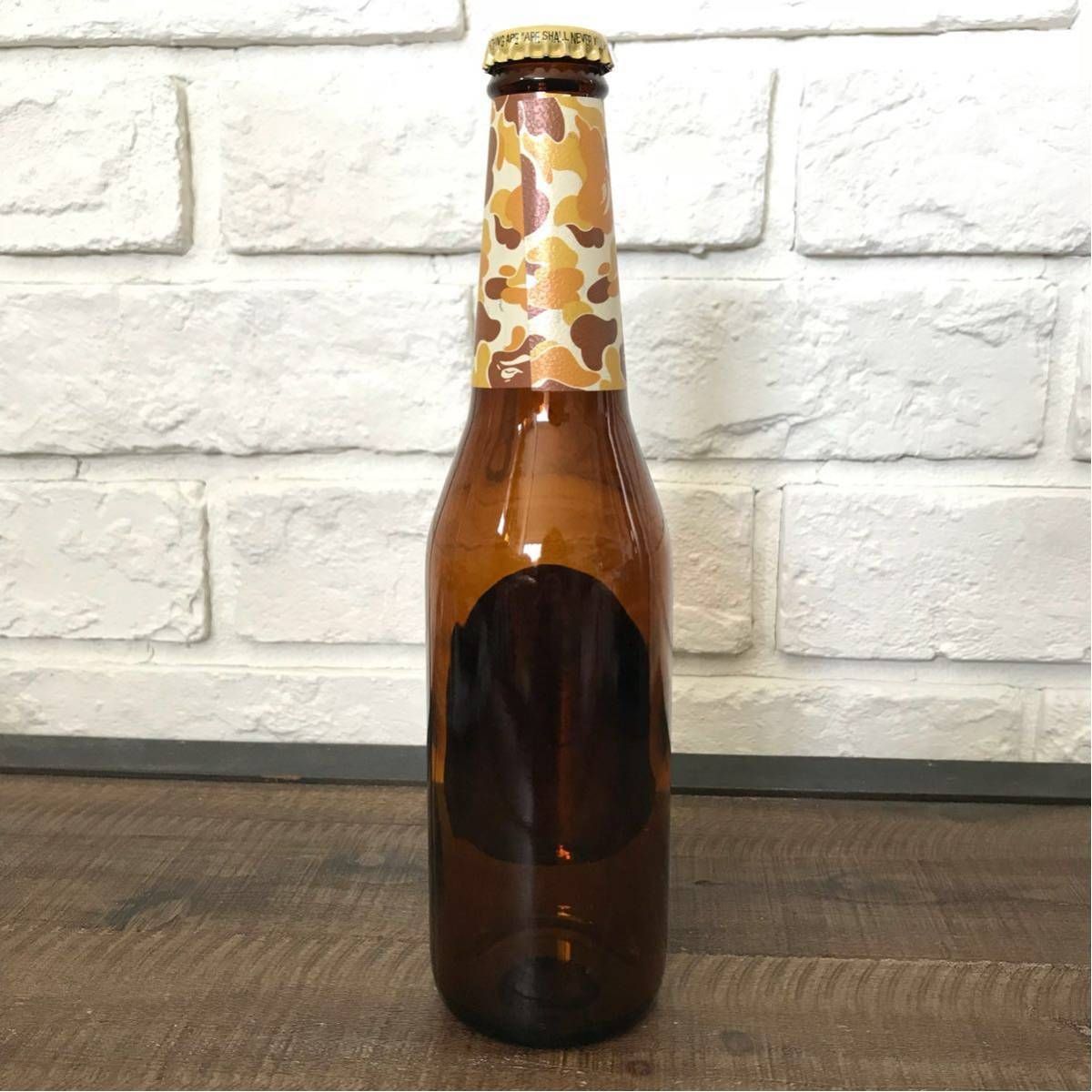 BAPE BEER ディスプレイ ボトル a bathing ape NIGO エイプ ベイプ