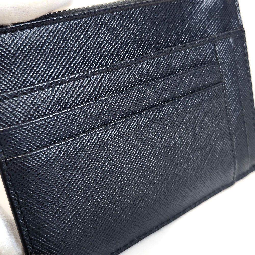 プラダ ケース メタルロゴ サフィアーノレザー ネイビー 2MM935 箱 楽天市場】【中古】PRADA プラダ サフィアーノ メタルロゴ レザー