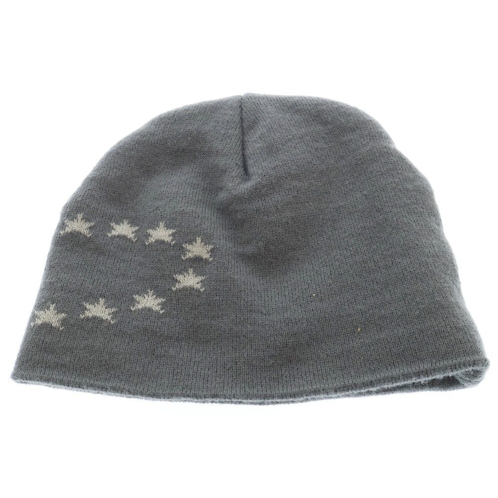極美品 AFB SHINING SINGLE BIG BEANIE SINGLE BEANIE(Free BLACK